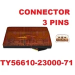 56610-23000-71 Front Turn Light Toyota Forklift Clark Komatsu Tcm LTO6610. Fixed Price $9.85.