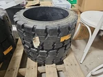 21X8X15 Continental Forklift Press-on Tire Black Traction. Fixed Price $175.00.