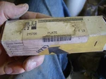 Hyster 215706 Plate. Fixed Price $29.99.