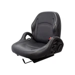 Fits Nissan Forklift Seat - Various Models Black Vinyl. Fixed Price $449.00.