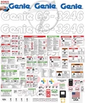 Fits Genie GS-3246 Scissor Lift Decal Kit Laminated 3M Vinyl / Free Shipping. Fixed Price $139.95.