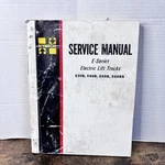Hyster Service Manual Electric Lift Trucks E-series E30B E40B E50B E60BS. Fixed Price $149.99.
