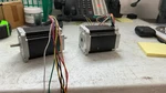 Small Motors For Sale One Has Broken Drive, Other Both Drives. Fixed Price $40.00.