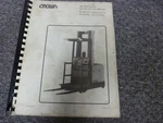 Crown Sp 3010-30 3015-30 3020-30 3040-30 Forklift Parts & Service Repair Manual. Fixed Price $125.78.