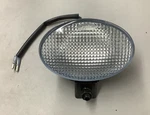 Genuine Yale 580040368 Oval Headlight, Clear Forklift (B135). Fixed Price $70.00.
