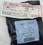 Genuine 91A4300100 Hub Cap Black And Silver Caterpillar Forklift Part. Fixed Price $11.86.