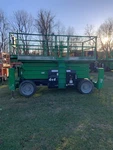 2015 Genie GS-4390 4X4 Dual Fuel Scissor Rough Terrain Man Lift W/ Outrigger. Fixed Price $12500.00.
