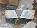 For 2008-2010 Dodge Grand Caravan Left Right Pair Headlight Without Bulbs. Fixed Price $50.00.