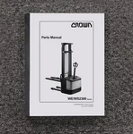 Crown WE-2300 Walkie Stacker Forklift Pallet Jack Parts Catalog Manual. Fixed Price $124.74.