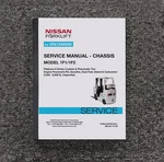 Unicarriers Nissan MAP1F1A15DV Forklift Truck Shop Service Repair Manual. Fixed Price $124.74.