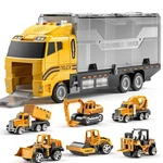 Temi Construction Truck Set With Play Mat, Carrier Toys For Kids Toddle.... Fixed Price $53.94.