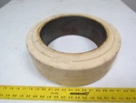 Mitl 16-1/4"X5"X11-1/4" Press Smooth Nonmarking White Rubber Forklift Tire. Fixed Price $38.49.