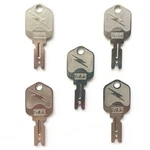 (5) Pollak Oem Forklift Ignition Keys Clark Crown Gradall Gehl Hyster Komatsu. Fixed Price $14.95.