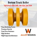 Yellow Bottom Roller Track Fit Caterpillar 289D Undercarriage. Fixed Price $299.00.