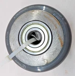 Source HYS458R-XL Forklift Loader Wheel Gray 5" 3-5/8" Heavy Duty. Fixed Price $30.00.
