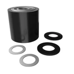 Pallet Jack Load Wheel - Poly Steel Hub 3 X 2.50 With 20MM Id Bearings. Fixed Price $41.99.