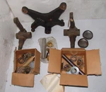 Hyster H80C Forklift Steering Axle Lot. Fixed Price $490.00.