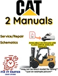 T50D Forklift Caterpillar Service Repair Schematics Manual Pdf On Usb. Fixed Price $30.00.
