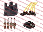 Tune Up Kit Hyster Forklift Truck S45XMD187,CAP,ROTOR,SPARK Plugs,wire Set. Fixed Price $145.00.