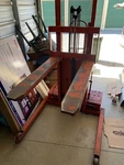 Pickup Available-pallet Jack Forklift Oversteckers Presto PS274 2000LBS Electric. Fixed Price $999.00.