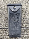 John Deere TX156: Hensley-style Top-mount Standard Bucket Tooth Fits T230X156. Fixed Price $22.50.