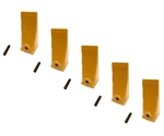 Mini Excavator Bucket Long Dirt Teeth, 238-3202 Lp W/pins, Fits Cat VRS-50. Fixed Price $82.59.