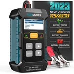 Romondes RD510 12V 3 In Car Battery Tester Charger Repaire Analyzer 100-2000CC. Fixed Price $46.99.