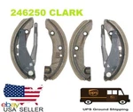 246250 1811818 8450164 917392 160409 246278 Clark Brake Shoe Set Of SF034. Fixed Price $104.00.