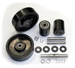 For Mobile MLX55 Pallet Jack Complete Wheel Kit (includes Parts Shown). Fixed Price $155.00.