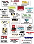 Forklift 25 Brands-service Manual-parts Manual-operators. Fixed Price $350.00.