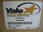 Yale Forklift Governor 504258753 - New In Box. Fixed Price $255.00.