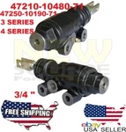 47250-12190-71 47210-10480-71 Toyota Forklift + Master Cylinder 3/4" RF053. Fixed Price $61.50.