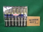 Vintage Craftsman Set W/pouch 9-4196 Ec! Crown Logo. Fixed Price $199.00.