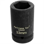 Wilmar Corp. / Performance Tool 1" Drive Budd Wheel Socket 33 Mm. Fixed Price $30.45.
