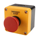 Red Sign Momentary Emergency Stop Weatherproof Push Button Switch 660V With Box. Fixed Price $13.88.