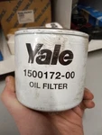 Yale Forklift Oil Filter 1500172-00. Fixed Price $20.00.