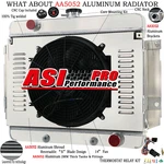 Asi 3 Row Radiator Shroud Fan For 1969-1970 Chevrolet Biscayne Impala Bel Air V8. Fixed Price $229.00.