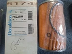 Donaldson P502194 Hydraulic Filter, Cartridge. Fixed Price $17.00.