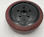Wicke Topthane 210/96 - 185628 Drive Load Wheel Forklift, Red. Fixed Price $198.70.