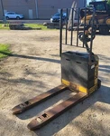 2010 Yale MPB040-EN24T2748 Electric Pallet Jack 48" Forks 4,000 Lb 24V. Fixed Price $1850.00.