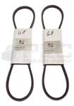 Lot Of New Hyster 1526078 Belts. Fixed Price $46.00.
