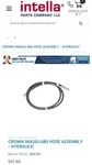 Crown 064253-080 Hose Assembly Hydraulic (85). Fixed Price $30.00.
