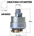 Forklift Ignition Switch Hangcha 20 30 JK406C Without Anti-restart Short Neck. Fixed Price $28.90.