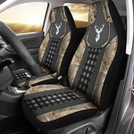 Howilath Pattern Front Seat Cover 2 Pcs, Universal Vehicle Forest Deer. Fixed Price $42.90.