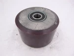 Clark L000674 Mil Forklift Wheel Cushothane Poly 1" Bore 6" X 3-1/4". Fixed Price $99.99.