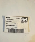 (QTY3)YALE Cam Shaft 580013106. Fixed Price $117.00.