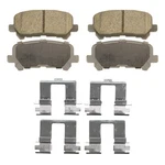 Wagner Brake QC1281 Disc Pad Set For 07-17 Mdx Odyssey Pilot Zdx. Fixed Price $43.79.