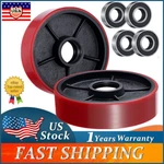 2PCS Pallet Jack/truck Wheels Load Steering 7"X 2" W/ Bearings Poly Tread. Fixed Price $37.99.