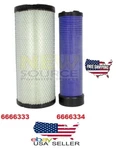 6666333 6666334 Bobcat 59144170 59144188 Air Filter Kit FA017+FA096. Fixed Price $26.90.
