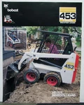 1999 Bobcat Ingersoll-rand 453 D-series Skid Steer Loader Construction Sheet. Fixed Price $17.86.